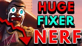 HUGE FIXER NERF THIS IS INSANE!! | Rogue Company FIXER UPDATE