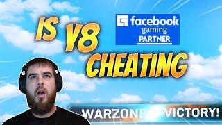 Is Y8 a Facebook Partner Cheating ??? Warzone Pacific Season 1