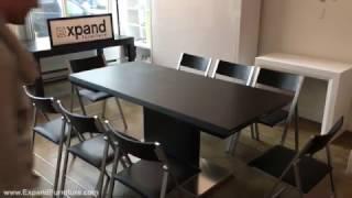 Monolith extending conference table demonstration