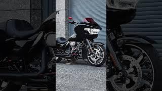 Harley Road Glide with Hoprousa red custom parts #hoprousa #harley #harleydavidson #motorcycles