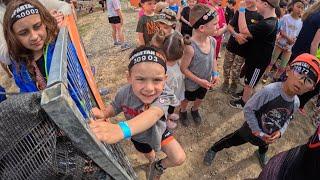 Brimacombe 1km kids race 2024 - Bradley's first Spartan race at 4 #spartankids #spartanrace #spartan