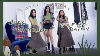 Dark Fairycore / Grunge Fairy Outfit Ideas