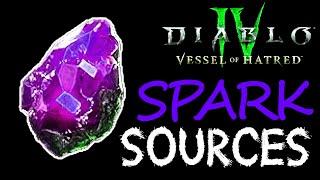 Every Possible Way to Get Resplendent Sparks in Vessel of Hatred - Diablo 4