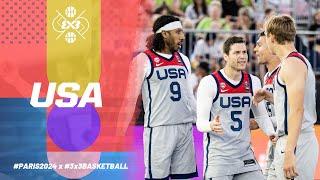 USA's  Men Olympic Team | 3x3 Basketball