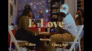 N'jiru X Chevy Kev - E-LOVE ft. Sam Mbugua ( Official visualiser)