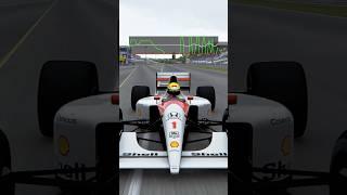 Ayrton Senna Throttle Technique Analysis #senna #ayrtonsenna #monza #assettocorsa