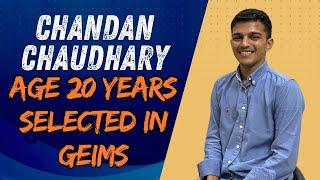 Chandan Chaudhary Selected in GEIMS | Experience in Lifex Careers | IMUCET 2024 |