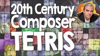 A Brief History of 20th Century Classical Music (Tetris-style)