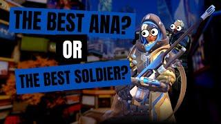 The Most Satisfying Overwatch Video Ever | BEST ANA/SOLDIER 76 PLAYER IN THE WORLD!!?