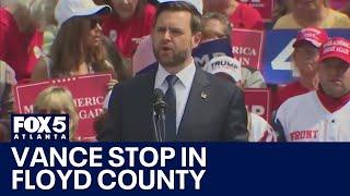 Vance stops in Floyd County | FOX 5 News