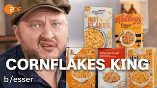 Honig Humbug: Sebastian seziert Cornflakes von Kellogg's, K-Classic & Knusperone | Lege packt aus