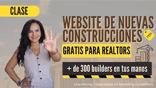 Website de Nuevas Construcciones Gratis para Realtors - Lina Monroy - Marketing Inmobiliario