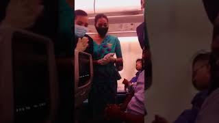 My 5th Birthday Celebration at Sri Lankan Airlines Flight