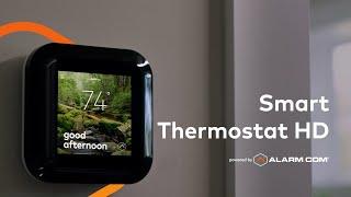 Introducing the Alarm.com Smart Thermostat HD