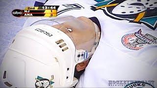 "Off The Floor, On The Board" - Scott Stevens / Paul Kariya - Stanley Cup Final 2003 (HD)