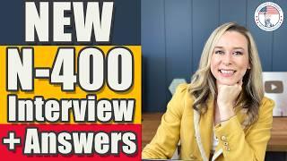 NEW N-400 Interview | N-400 Naturalization Interview | US Citizenship Interview with Answers