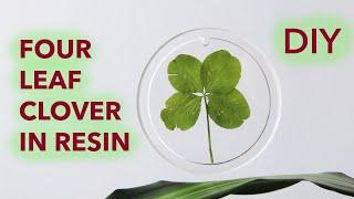 HUGE Four-leaf Clover in #ArtResin  DIY