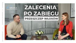 Przeszczep włosów - zalecenia po zabiegu