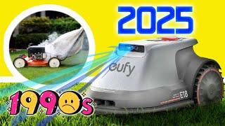World’s 1st Robot Lawn Mower with No Wire or GPS | eufy E18/E15 