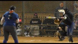 Sacrifice Bunt vs Team Miller @ USA Preps Fastpitch Softball Tournament Las Vegas, NV. Emily Burrow