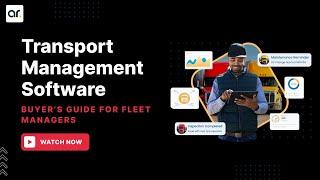 Transport Management Software : Buyer’s Guide for Fleet Managers - AllRide App