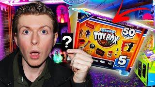 Winning MYSTERY Micro Toy Boxes at the Arcade! (Unboxing)