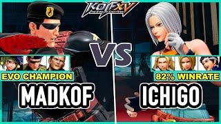 KOF XV  Madkof (Geese/Heidern/Sylvie) vs Ichigo (Andy/Blue Mary/Shingo)