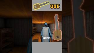 how to use a weapon key in granny 1 | use weapon key | #shorts #granny #trending