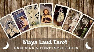 Maya Land Tarot | Unboxing & First impressions walkthrough