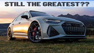 STILL THE KING? 2024 AUDI RS6 PERFORMANCE climbing the Tatra Mountains - 630HP V8TT lion at its best