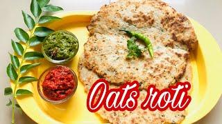 Weight loss Roti Recipe | Oats Roti | Diet Recipes by Teluginti Vanta