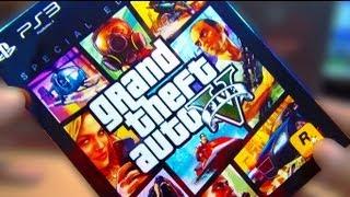 GTA 5 V Special Edition + Strategy Guide Unboxing