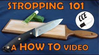 Stropping a Knife - A How-To Video from Canadian Cutting Edge University