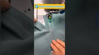 Simple way to Open the Placket Tutorial Part| #plackettutorial #sewing #sew #sewingtips #diy #shorts