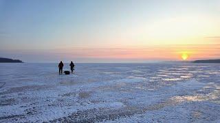 Зимова риболовля на водосховищі. Що клює на новому місці?