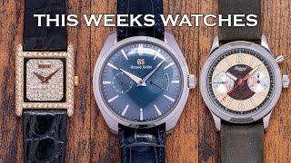 This Weeks Watches - GS SBGK005G No.1, Diamond Piaget, Habring2, Chrono Tokyo, Omega & More [EP164]