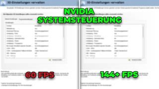 MAXIMIALE Leistung für deine Grafikkarte! | Nvidia Systemsteuerung (2024)