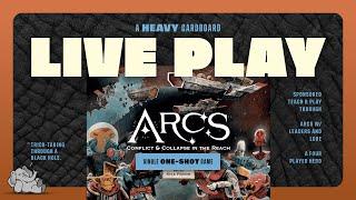 Arcs (with Leaders & Lore) - 4p Teaching & Play-through by Heavy Cardboard