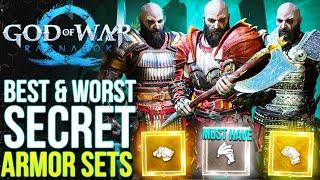 God of War Ragnarok - 13 Of The Best EARLY & END GAME Armors You Don't Want To Miss!