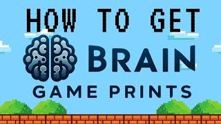 How To Get Brain Game Prints To Make And Sell Books And Printables