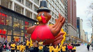 THANKSGIVING DAY PARADE 2024 IN CHICAGO (FULL VIDEO) 4k 60FPS