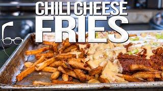 THE BEST (SPICY) CHILI CHEESE FRIES | SAM THE COOKING GUY 4K