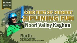 Longest zipline in the world || world's highest zip wire || noori valley zipline