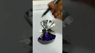 chocolate rapper making butterfly  creative by anjali shah art and craft