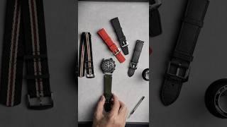 Best Strap for Moonswatch Mission to Mercury —— Moonswatch Strap Guide #watch #leatherwatchstrap