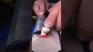 Carving ASMR chisel work