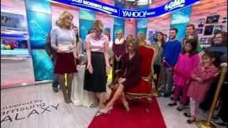 Ginger Zee & Amy Robach - high heels close up & hot legs - March 9, 2015