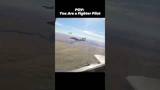 Pov: You Are a Fighter Pilot #fighterpilot #fighterjet #aviation #airforce #military #obeyhung