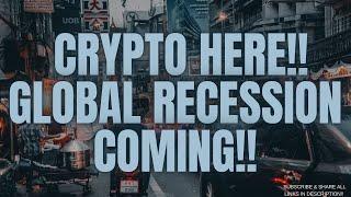 CRYPTO HERE!! GLOBAL RECESSION COMING!!!  #xrpripple #worldnews #socialmedia