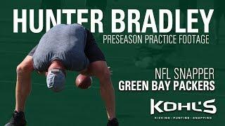 NFL Long Snapper | Hunter Bradley | Green Bay Packers